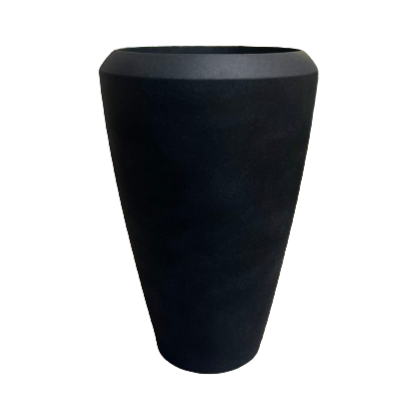 POT BLACK 55X55X86.3CM