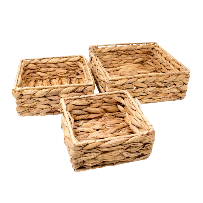 GRASS ROPE BASKET 3 SIZE