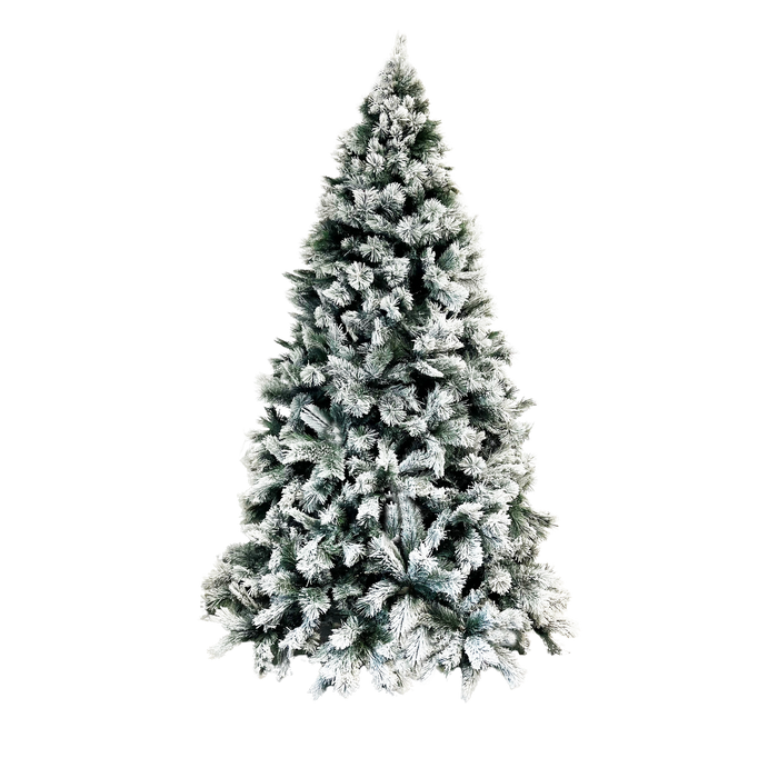 CHRISTMAS SNOW TREE 210CM